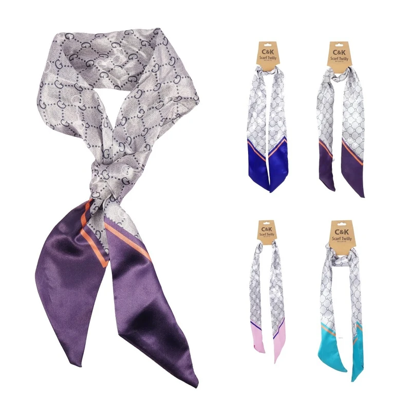 Scarf Twilly 6*90cm