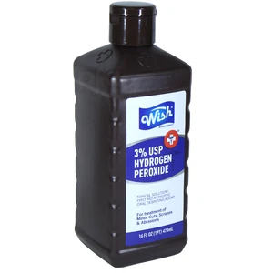 61307, Wish Hydrogen Peroxide 16oz 3%, 191554613072
