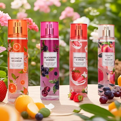 88817, Women's Body Mist Display  LOVE OF FRUITS  236ml/8.oz, 191554886285