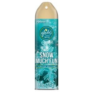 GA8SMF, Glade 8oz Aerosol Snow Much Fun