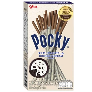 GPS-CC, Glico Pocky Stick Cookies & Cream, 8851019010021
