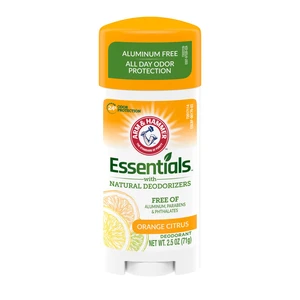AH25C, Arm & Hammer 2.5oz Essentials Deodorant Orange Citrus, 033200001799