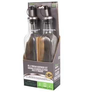 33184, Ideal Kitchen Oil & Vinegar Dispenser 2PK Set, 191554331846