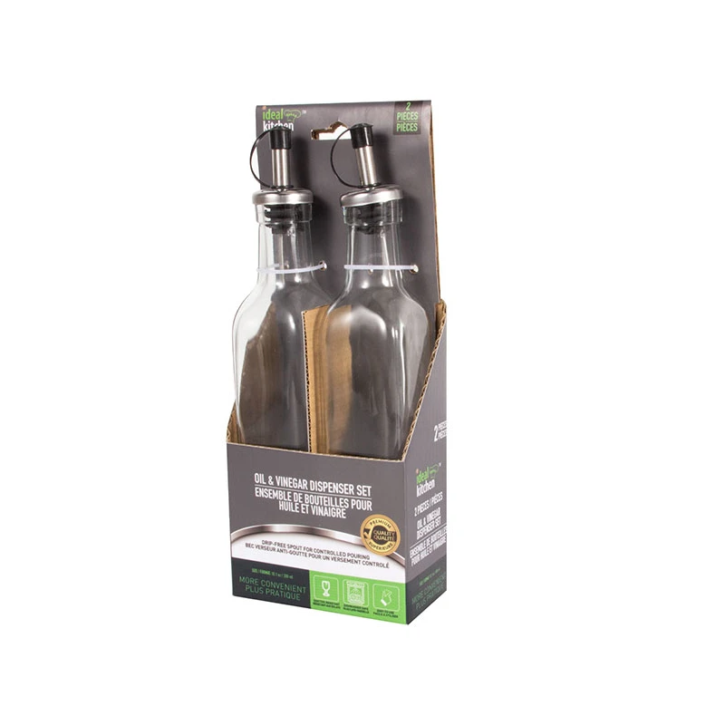 Ideal Kitchen Oil & Vinegar Dispenser 2PK Set