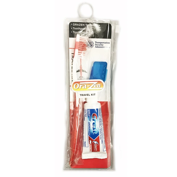 DF84582, Crest Toothpaste Toothbrush Travel Set Pouch, 706098845829