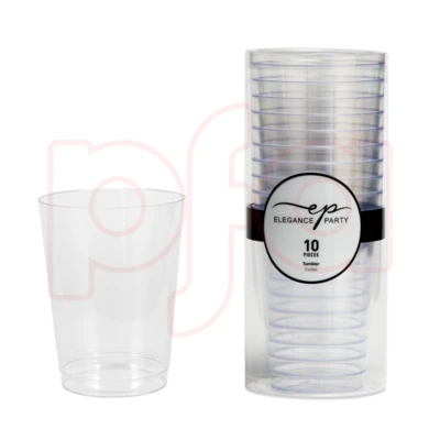 36256, EP 10PK 12oz Tumbler Clear, 191554362567