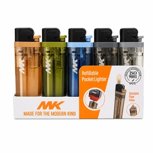 ZY-6A, MK  Plus Cinco Colores Combinados Lighter Recargable, 855