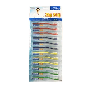 AW-ZZ, Aquawhite Toothbrush Zig Zag 12PC, 8904174501375