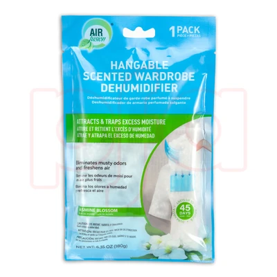 60160, Air Fusion Moisture Absorber+Odor Eliminator 6.35 OZ Jasmine Blossom, 191554601604