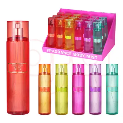 88855, Women's Fragrance Body Mists PDQ MANGO/APPLE/GUAVA/BANANA/ COCONUT/BERRY 8fl.oz/236ml, 191554888555