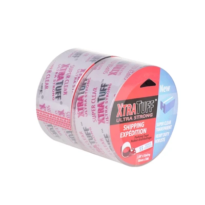 44008, XtraTuff Super Clear Packing Tape 55yd, 191554440081