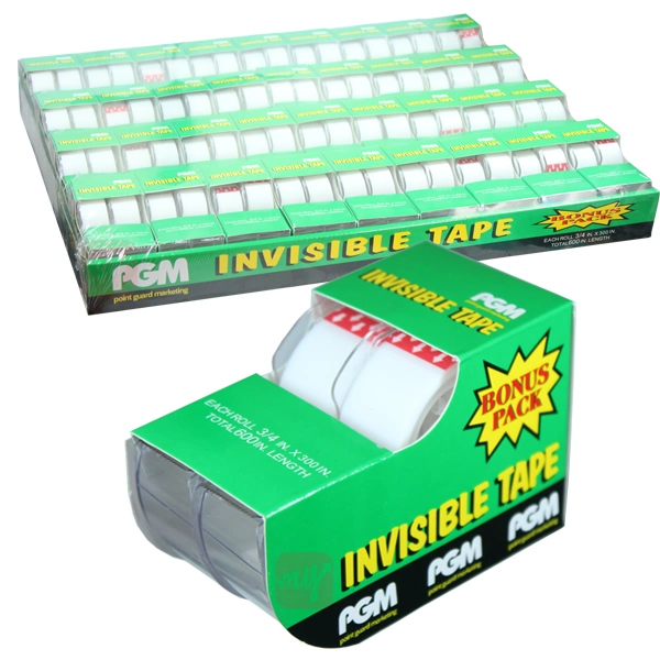 34300, Invisible Tape 3/4x300in 2PK, 602323343002