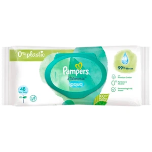 P48HA, Pampers Wipes 48CT w/ LID Harmonie Aqua, 8006540458563