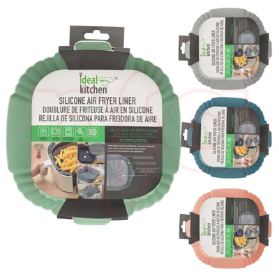 38271, Ideal Kitchen Air Fryer Liner Silicone 8.27in Square, 191554382718