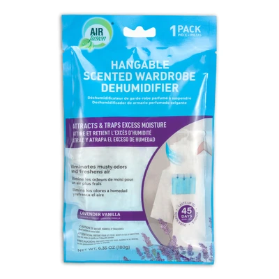 60158, Air Fusion Moisture Absorber+Odor Eliminator 6.35 OZ Lavender Vanilla, 191554601581