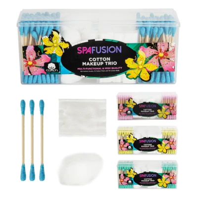 FB24029, Spa Fusion  4 in 1 Cosmetic Set Color Assort, 191554240292