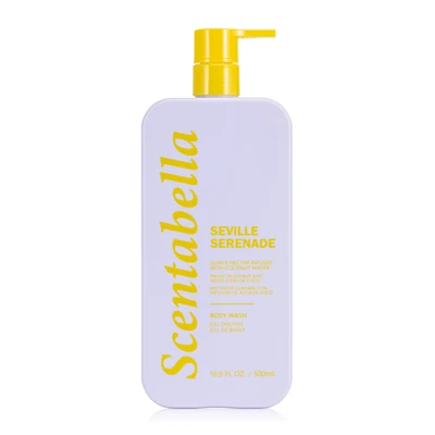 60697, Scentabella Body Wash 16.9oz/500mL  Seville Serenade, 191554606975