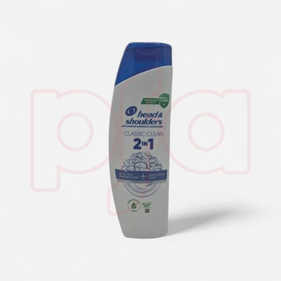 HSS3302N1C, Head & Shoulders Shampoo 2 in 1 330ml Classic