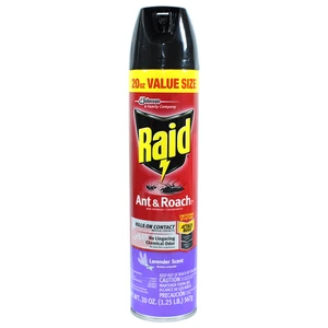 R20LA, Raid Ant & Roach Spray 20oz Lavender, 046500002663