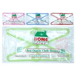 45021, Home Line Hanger Metal 6PK Assorted Colors, 8888047857885