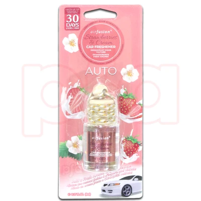 99936, Air Fusion Air Freshener Strawberries & Cream, 191554999367