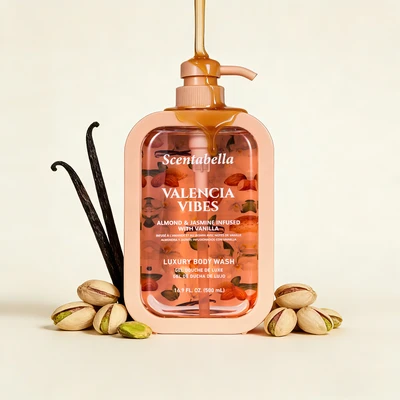 60661, Scentabella Body Wash 16.9oz – Valencia Vibes, 191554606616
