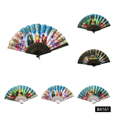 B4161, JESUS GLITER FAN, 887257641619