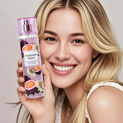 88625, Women's Fragrance Body Mist 8oz  PASSION FRUIT, 191554886254