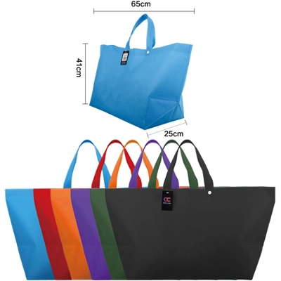 49022, Woven Shopping Bag Solid Colors 65x41x25cm, 191554490222