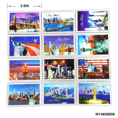 NY-MG9009, New York 3D Souvenir  Magnet, 887257990090