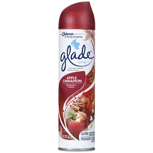 GA8AC, Glade 8oz Aerosol Apple Cinnamon, 046500733437