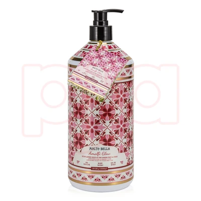 60670, Molto Bella Body Wash Amalfi Glow 33.8oz/1000ml, 191554606708