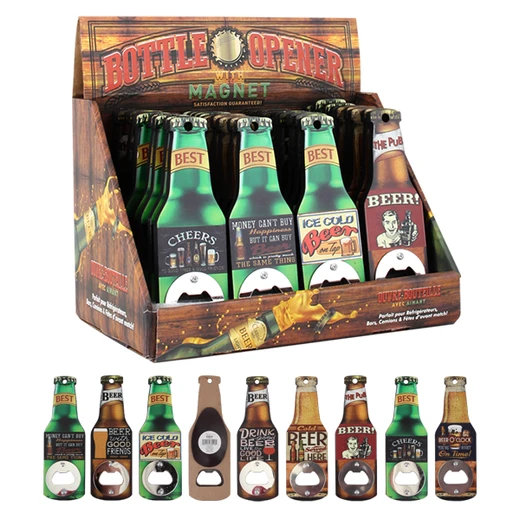 33016, Beer Opener w/ Magnet Display, 191554330160