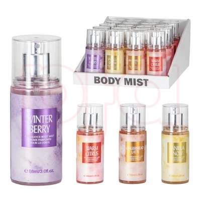 88852, Women's Body Mist Display 3.0fl.oz/88ml, 191554888524