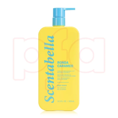 60692, Scentabella Body Wash 16.9oz/500mL Ronda Carameo, 191554606920