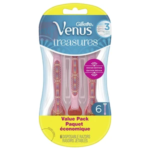 GVT3-6PK, Gillette Venus Treasures 6PK, 047400667815