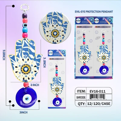 EV16-011, EVIL-EYE PROTECTION PENDANT, 887257860010