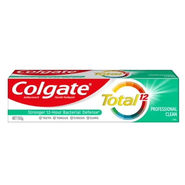 CTP150T-PC, Colgate Toothpaste Total 150g 5.29oz Pro Clean, 8850006340769