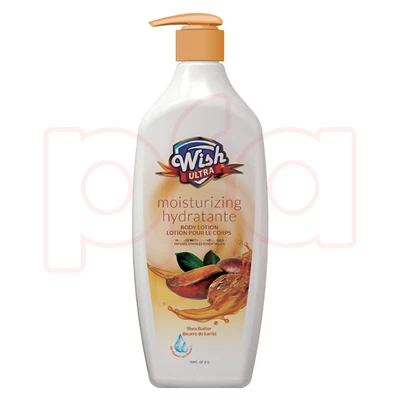 60620, Wish Ultra Body Lotion 33.8oz Shea Butter, 191554606203