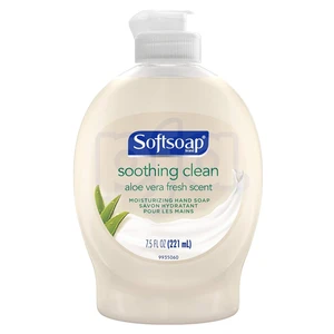 SS221-AV, Softsoap 221ml (7.5oz) Hand Soap Aloe Vera, 035000986597