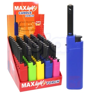 J50321, Maxlight Mini Jet Flame Lighter Assorted Colors, 605369003220