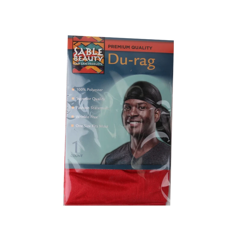 Sable Beauty Du-Rag Red