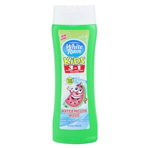 WR86089, White Rain 12oz Kids 3in1 Body Wash Watermelon Wave, 809219400034
