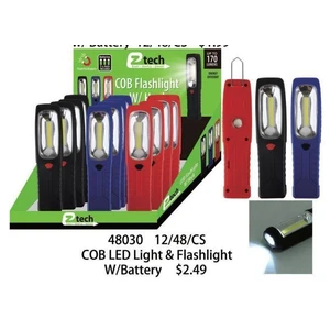 48030, EZ Tech COB LED Flashlight, 191554480308