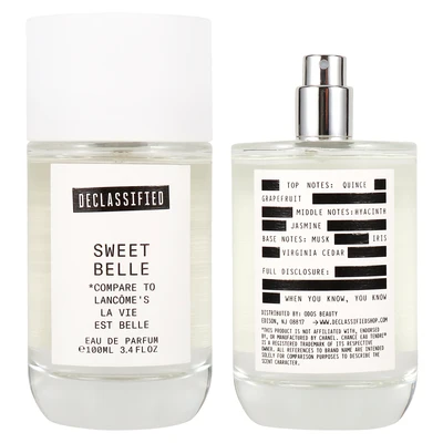 OD89166, Declassified  Ladies EDP 100ml/3.4oz   SWEET BELLE, 191554891661
