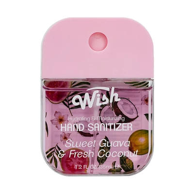 60420, 6 Pack Hand Sanitizer Gift Box, 1.2 oz Each, 6 Scents Mix - Wish, 191554604209