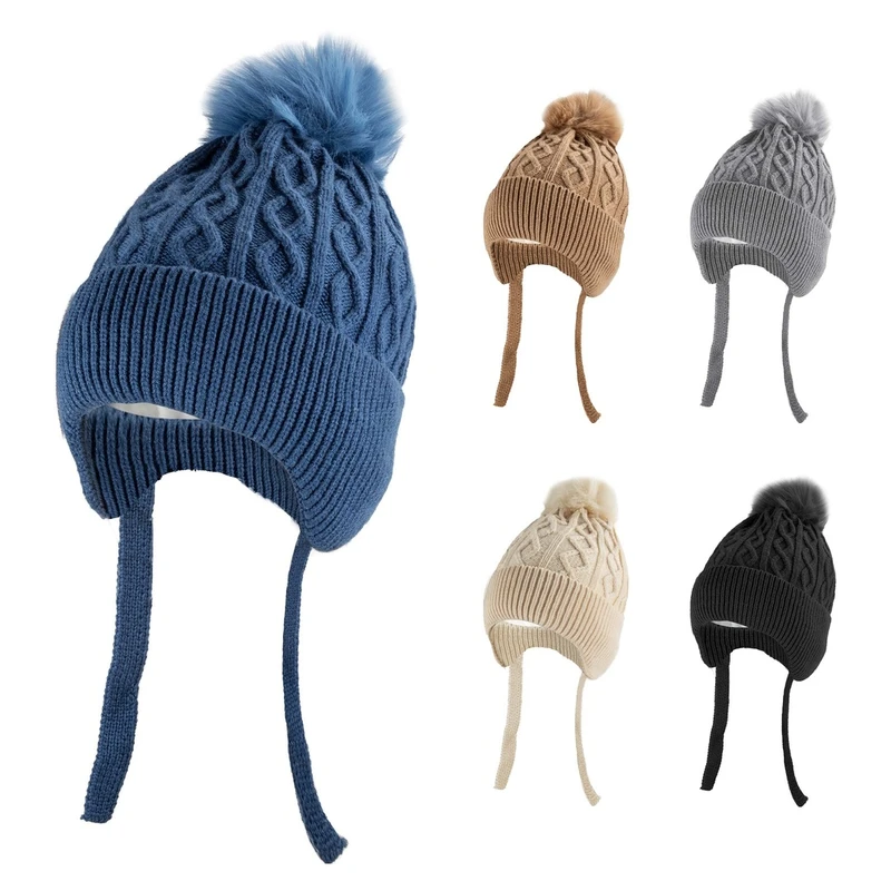 Kids Pom Hat w/Lining