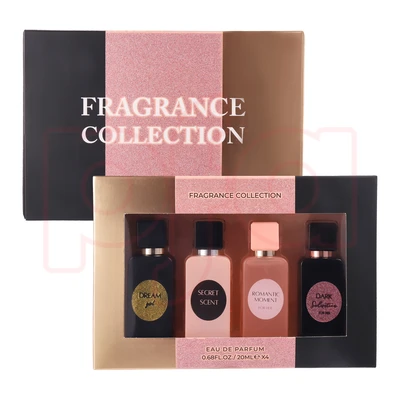89342, Women's 4pcs Set FRAGRANCE COLLECTION 4×0.68fl.oz EDP, 191554893429