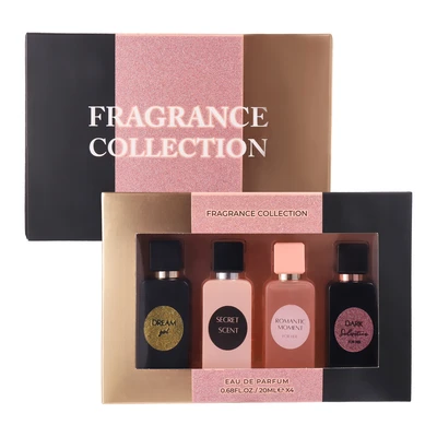 89342, Women's 4pcs Set FRAGRANCE COLLECTION 4×0.68fl.oz EDP, 191554893429