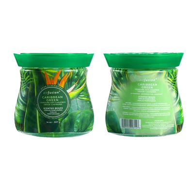 99814, Air Fusion Crystal Beads 14oz Carribean Green, 191554998148